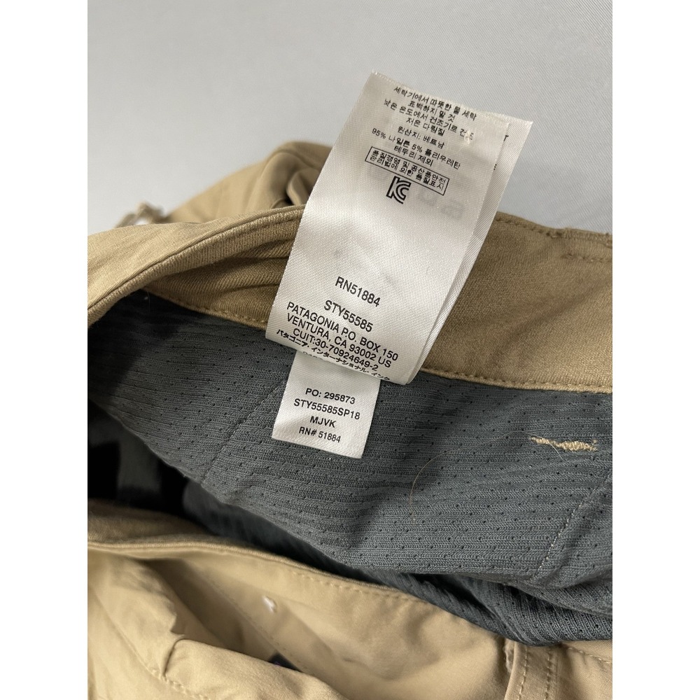 Patagonia Men's Terravia Trail Pants Sage Khaki - Picture 6 of 11